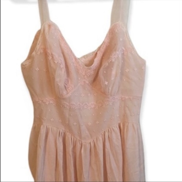 Vintage nylon Pandora lingerie basque waistline, sheer strap size 38 - Picture 3 of 12